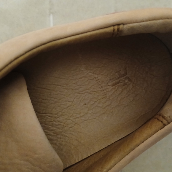 FRYE Women’s Ivy Low Suede Lace Up Pink Neutral Casual Sneakers 7 M--Like NEW! - Picture 12 of 12